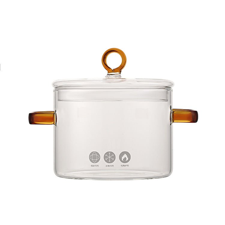 Marmite en verre borosilicate (1.5 L) - cuizinezen