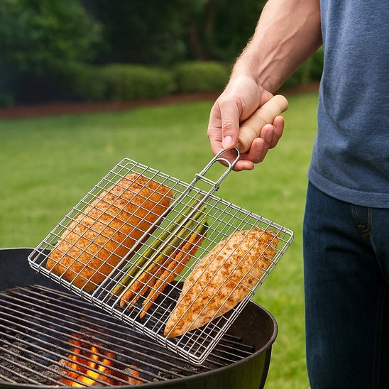 Grille pour barbecue | Antiadhésive Premium - cuizinezen