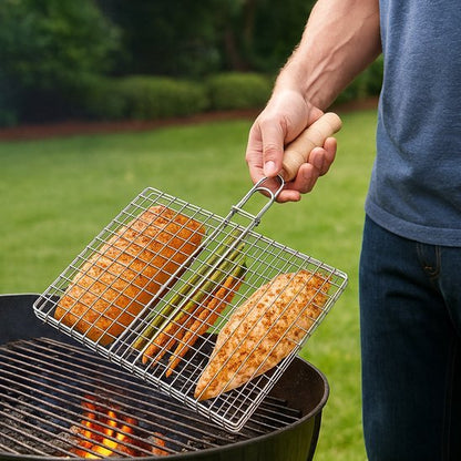 Grille pour barbecue | Antiadhésive Premium - cuizinezen
