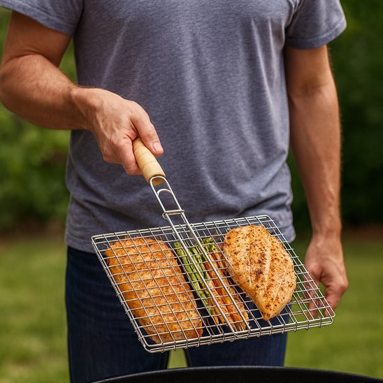 Grille pour barbecue | Antiadhésive Premium - cuizinezen