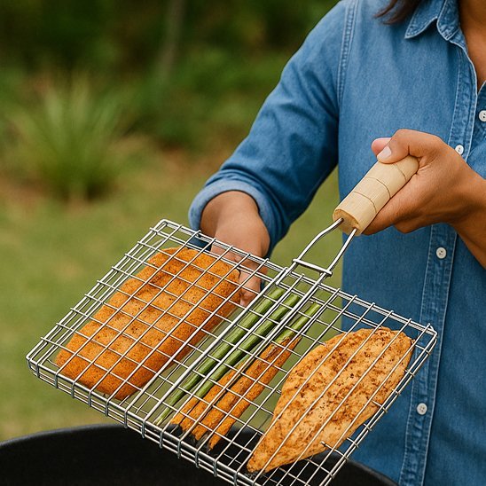 Grille pour barbecue | Antiadhésive Premium - cuizinezen