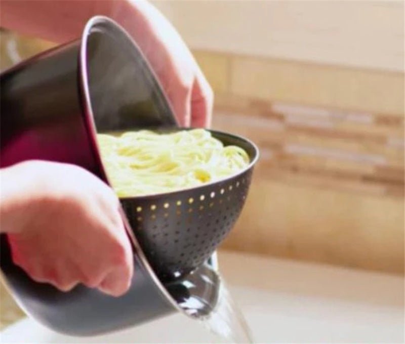 Marmite avec passoire rotative - cuizinezen