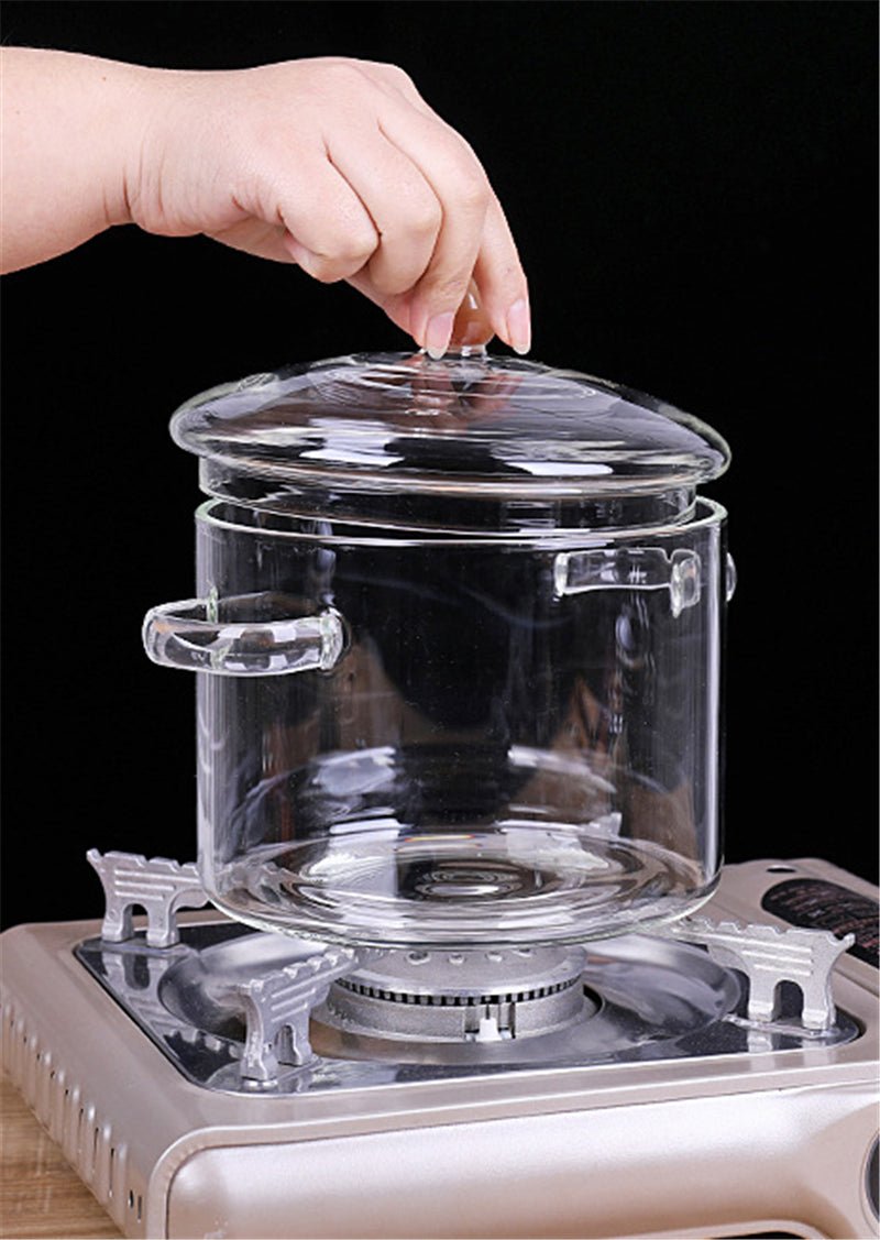 Marmite en verre borosilicate - cuizinezen