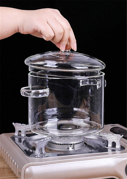 Marmite en verre borosilicate - cuizinezen