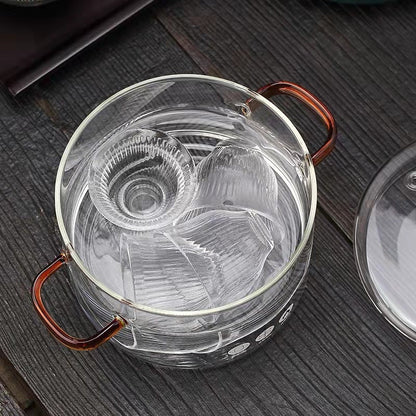 Marmite en verre borosilicate (1.5 L) - cuizinezen