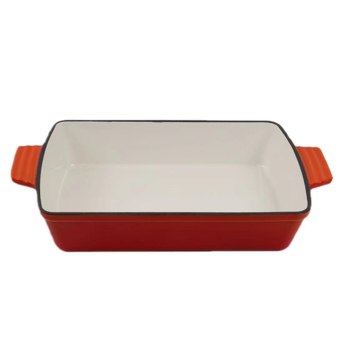 Plat rectangulaire en fonte. - cuizinezen