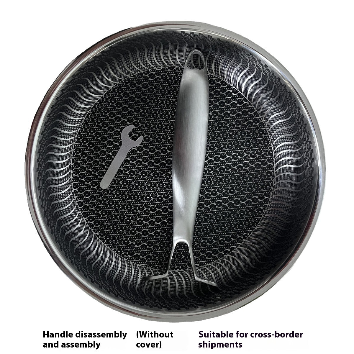 Poêle à frire en Inox. - cuizinezen