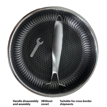 Poêle à frire en Inox. - cuizinezen