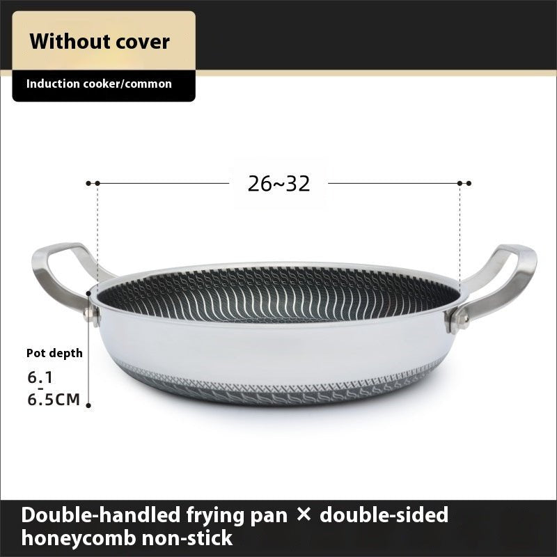 Poêle à frire en Inox. - cuizinezen