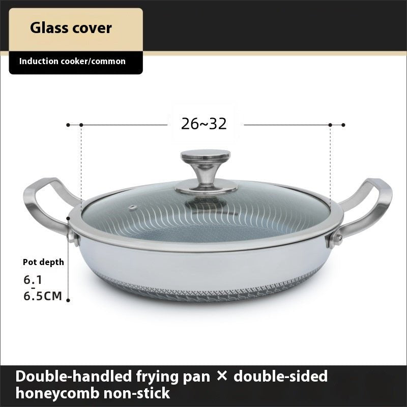Poêle à frire en Inox. - cuizinezen