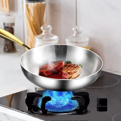 Poele inox | Cuisine Polyvalente - cuizinezen