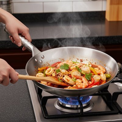 Poêle Wok Premium | Cuisine Révolutionnaire - cuizinezen