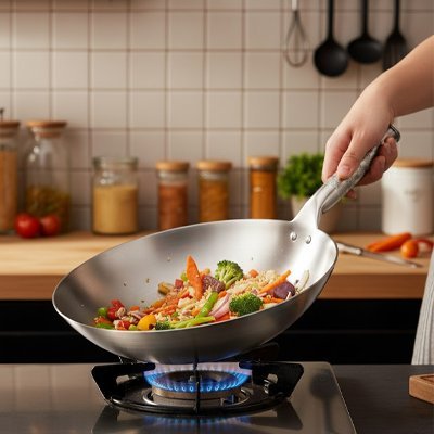 Poêle Wok Premium | Cuisine Révolutionnaire - cuizinezen